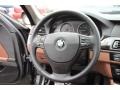 Cinnamon Brown Steering Wheel Photo for 2011 BMW 5 Series #87721642