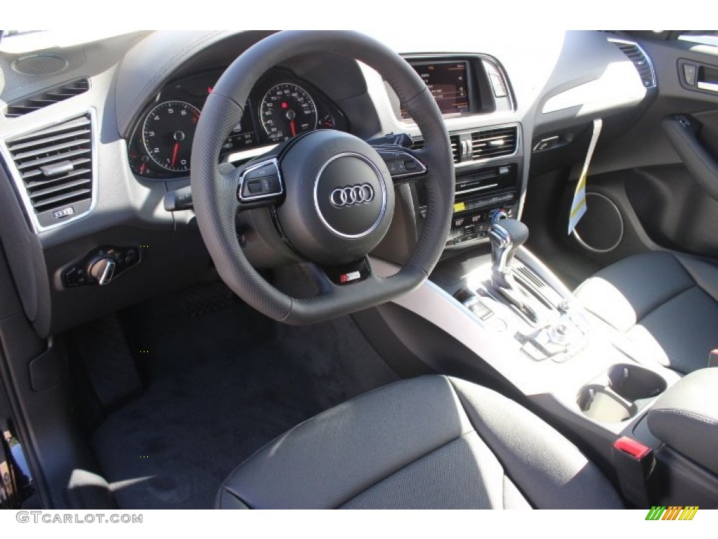 Black Interior 2014 Audi Q5 3.0 TFSI quattro Photo #87721901