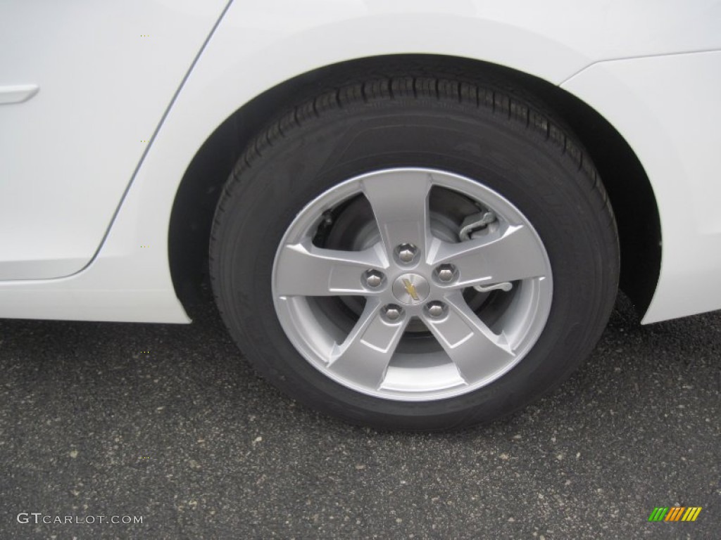 2014 Malibu LS - Summit White / Jet Black/Titanium photo #5