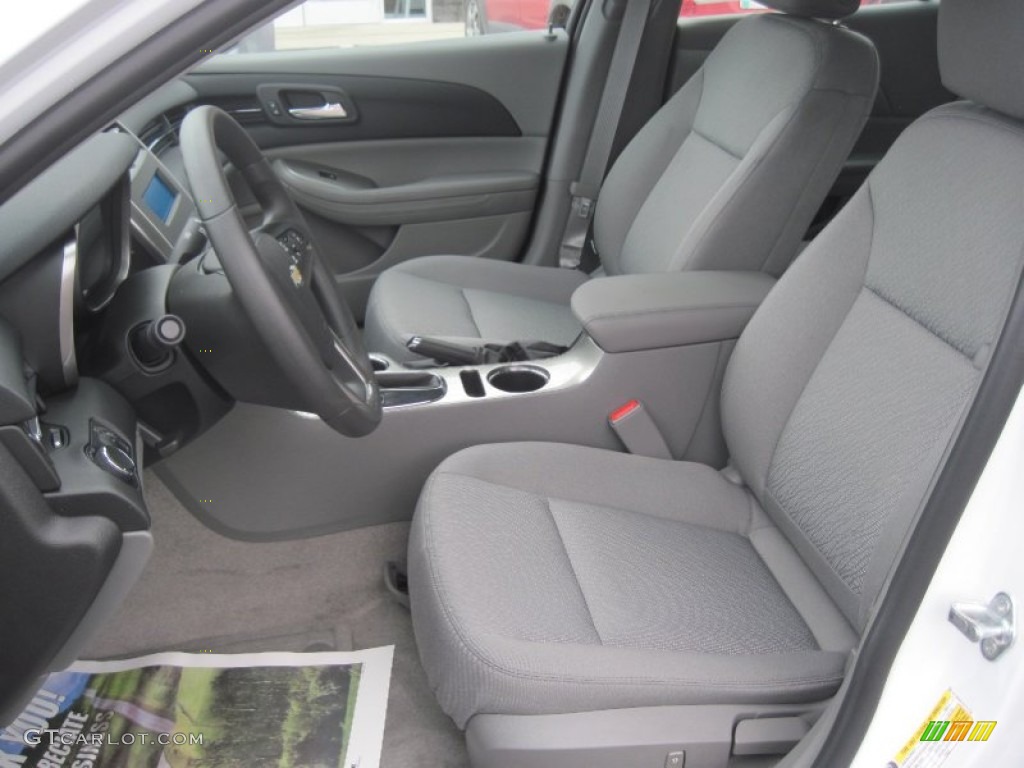 2014 Malibu LS - Summit White / Jet Black/Titanium photo #6