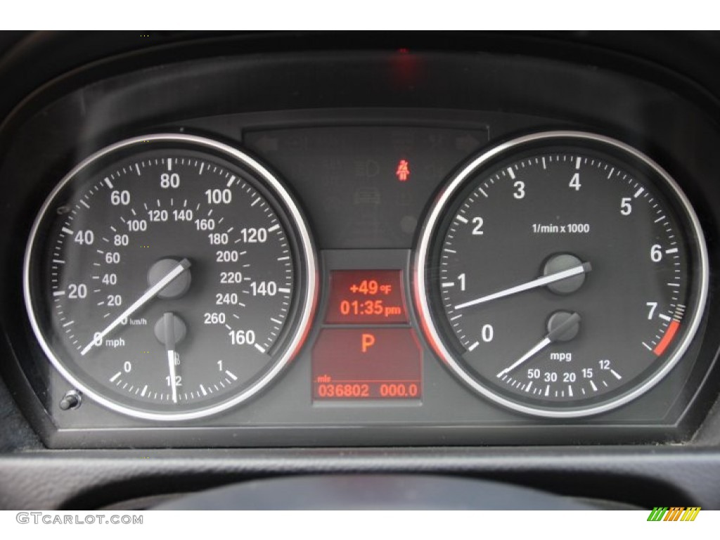 2011 BMW 3 Series 328i xDrive Sedan Gauges Photo #87722451