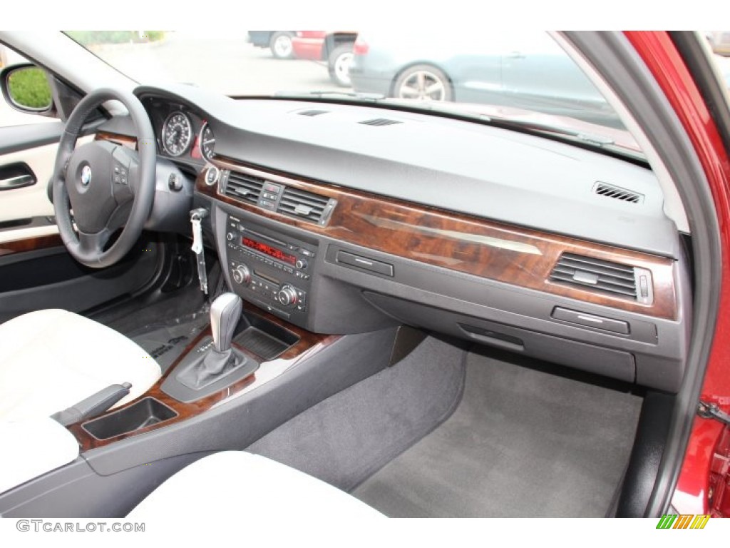 2011 3 Series 328i xDrive Sedan - Vermillion Red Metallic / Oyster/Black Dakota Leather photo #26