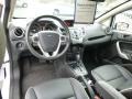 2013 Ford Fiesta Charcoal Black Leather Interior Prime Interior Photo