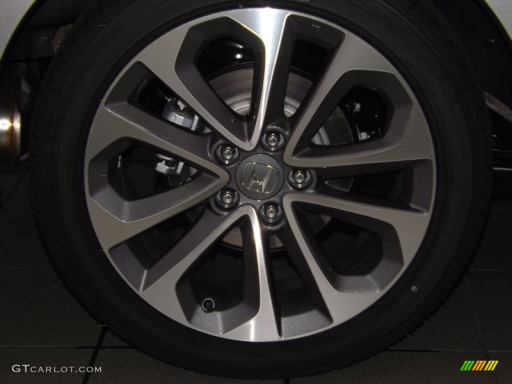2014 Accord Sport Sedan - Alabaster Silver Metallic / Black photo #4