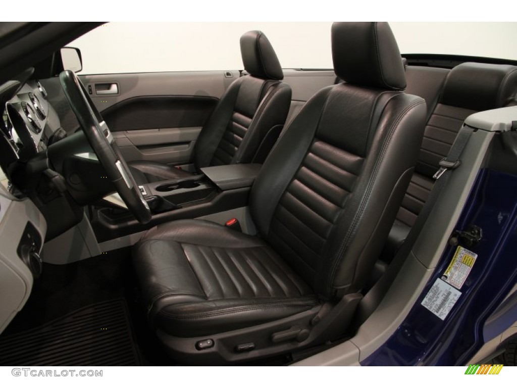 2007 Ford Mustang V6 Premium Convertible Front Seat Photo #87724652