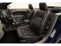 2007 Ford Mustang Black/Dove Accent Interior Front Seat Photo