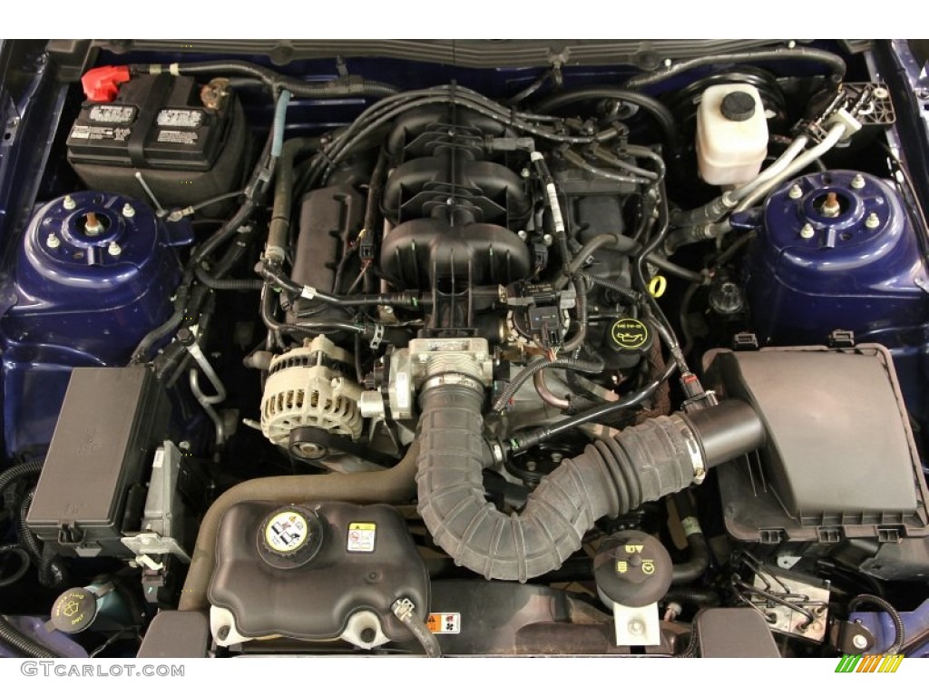2007 Ford Mustang V6 Premium Convertible 4.0 Liter SOHC 12-Valve V6 Engine Photo #87724947