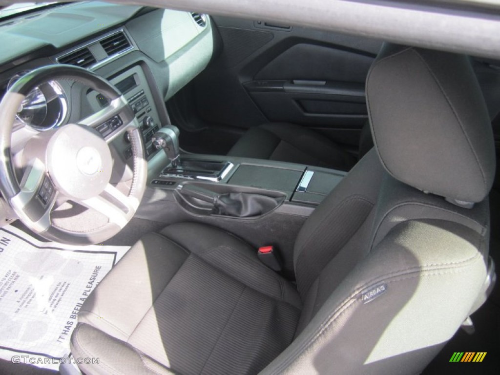 2010 Mustang V6 Premium Convertible - Sterling Grey Metallic / Charcoal Black photo #10