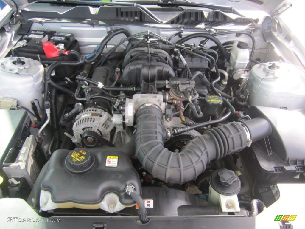 2010 Mustang V6 Premium Convertible - Sterling Grey Metallic / Charcoal Black photo #12
