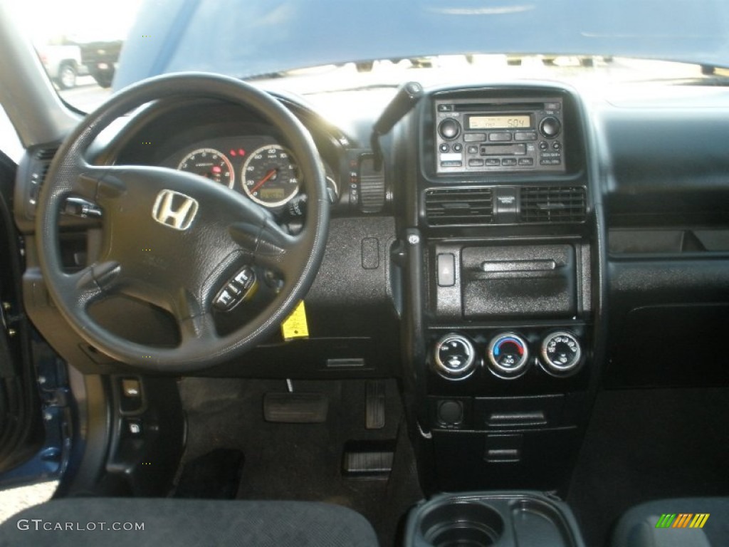 2005 CR-V LX 4WD - Eternal Blue Pearl / Black photo #22