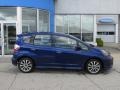 2012 Vortex Blue Pearl Honda Fit Sport  photo #2