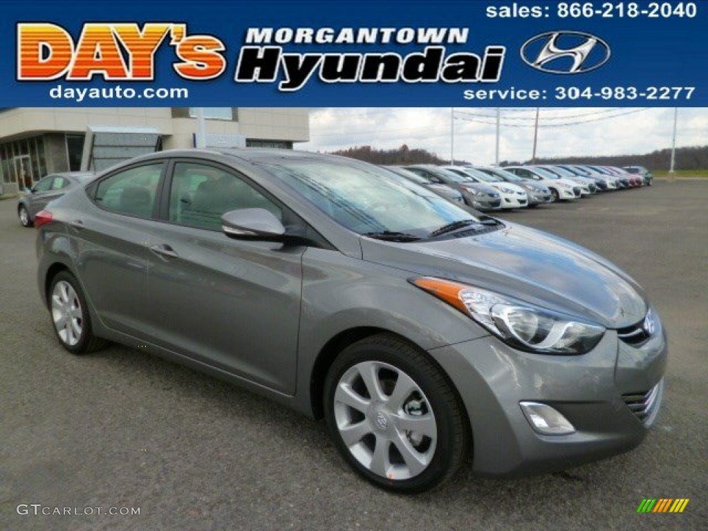 Harbor Gray Metallic Hyundai Elantra