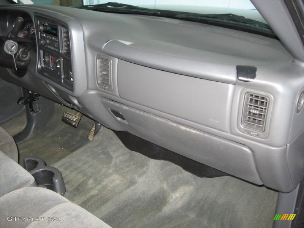 2004 Silverado 2500HD LS Extended Cab 4x4 - Dark Gray Metallic / Dark Charcoal photo #10