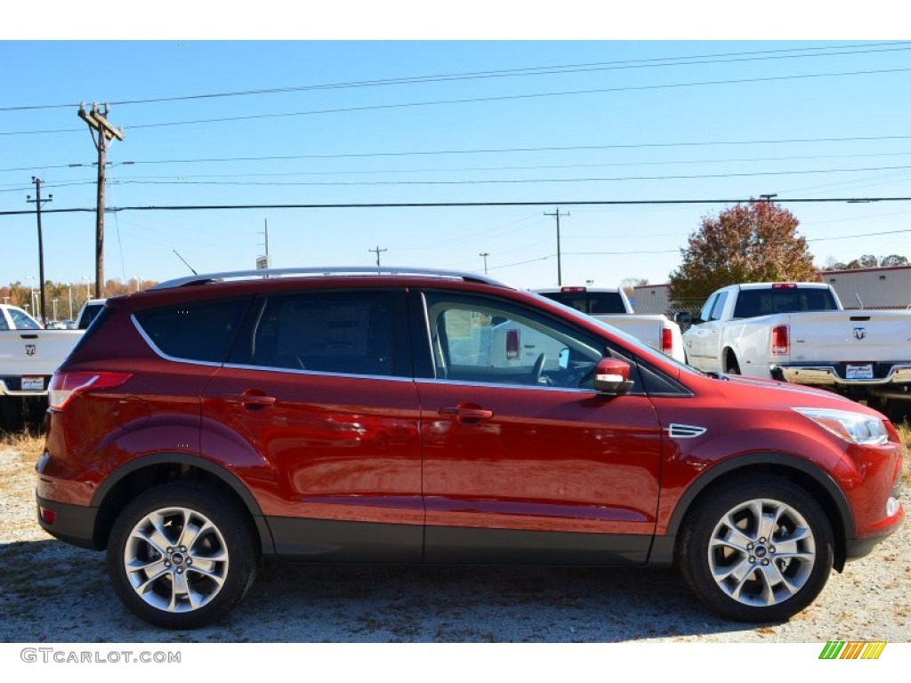 2014 Escape Titanium 1.6L EcoBoost - Sunset / Medium Light Stone photo #2