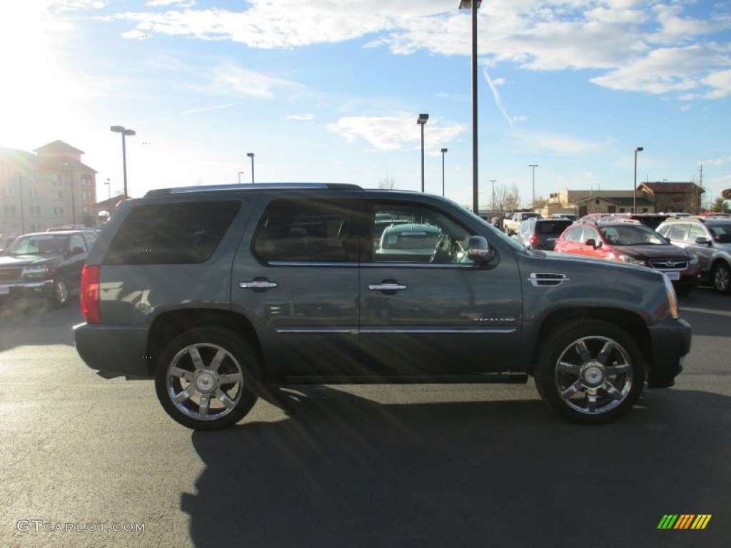 2010 Escalade Premium AWD - Celestial Blue / Ebony photo #7