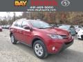 2013 Barcelona Red Metallic Toyota RAV4 XLE AWD  photo #1