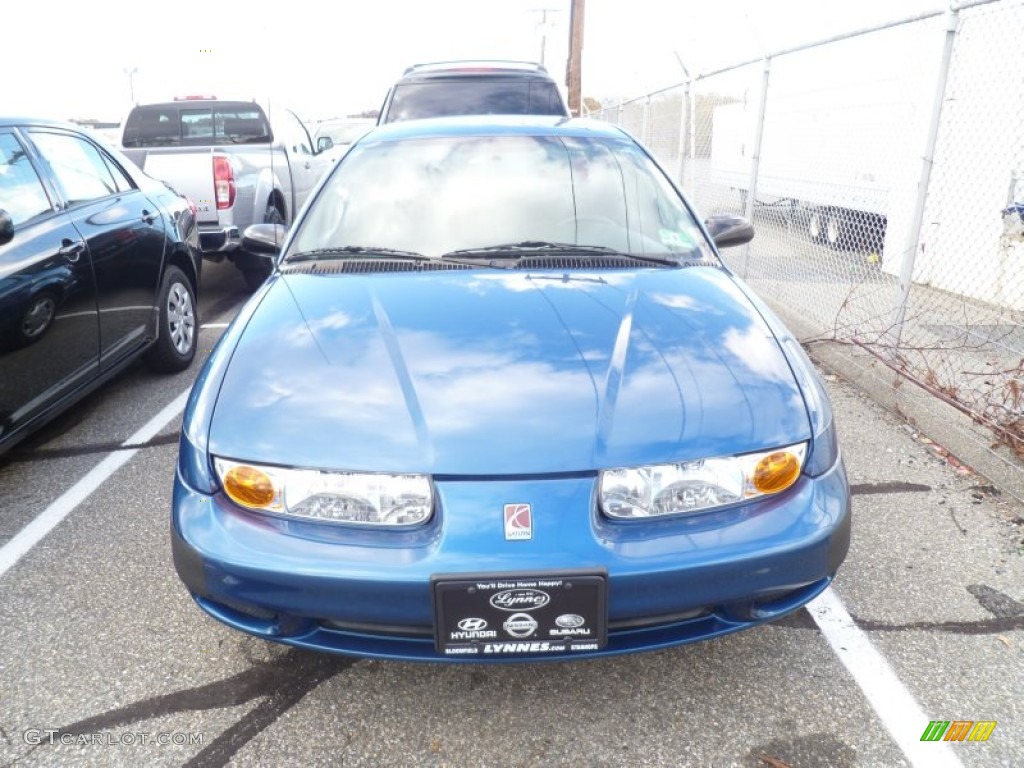 2002 S Series SL2 Sedan - Blue / Black photo #2