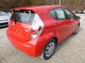 Absolutely Red - Prius c Hybrid Two Photo No. 3