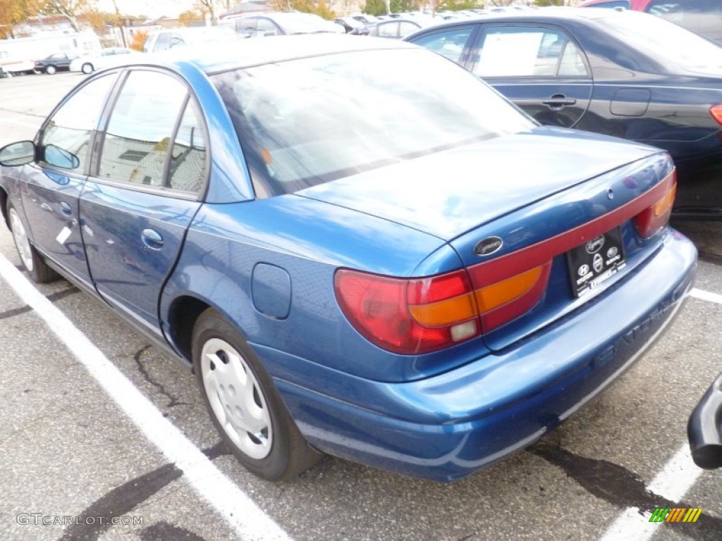 2002 S Series SL2 Sedan - Blue / Black photo #4