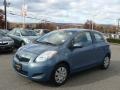 2010 Bayou Blue Pearl Toyota Yaris 3 Door Liftback  photo #3