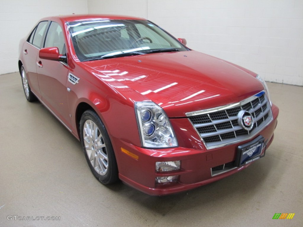2009 STS 4 V6 AWD - Crystal Red / Cashmere photo #1