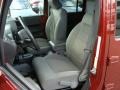 Dark Slate Gray/Medium Slate Gray 2009 Jeep Wrangler Unlimited Rubicon 4x4 Interior Color