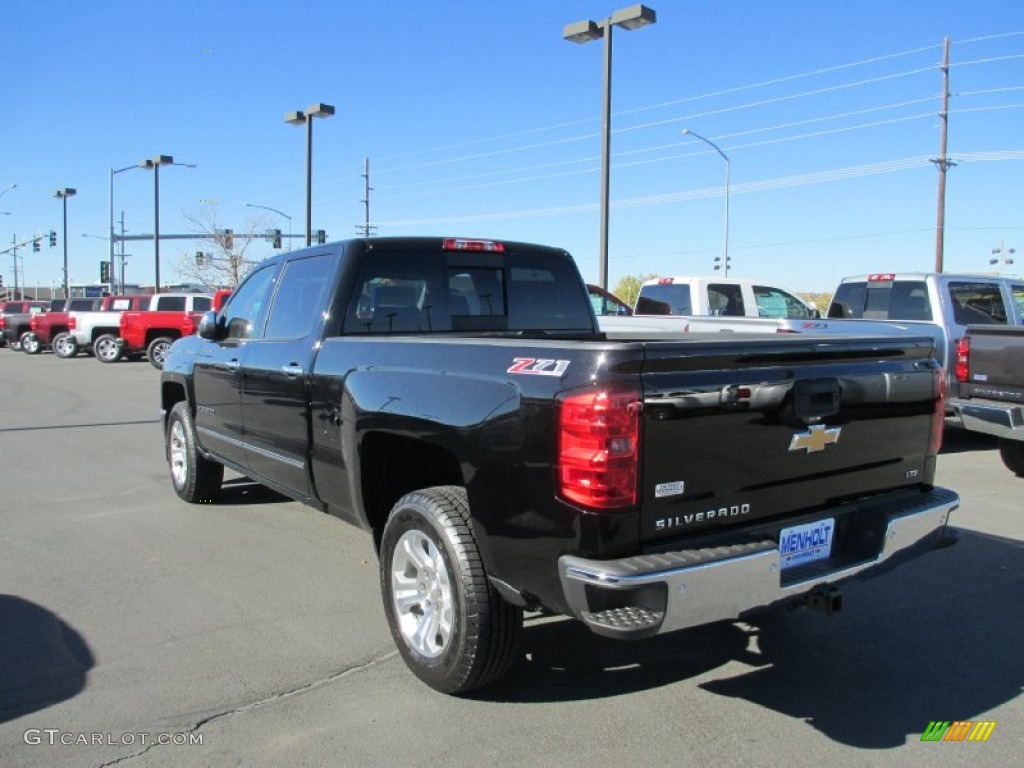 2011 Silverado 1500 LTZ Extended Cab 4x4 - Black / Ebony photo #3