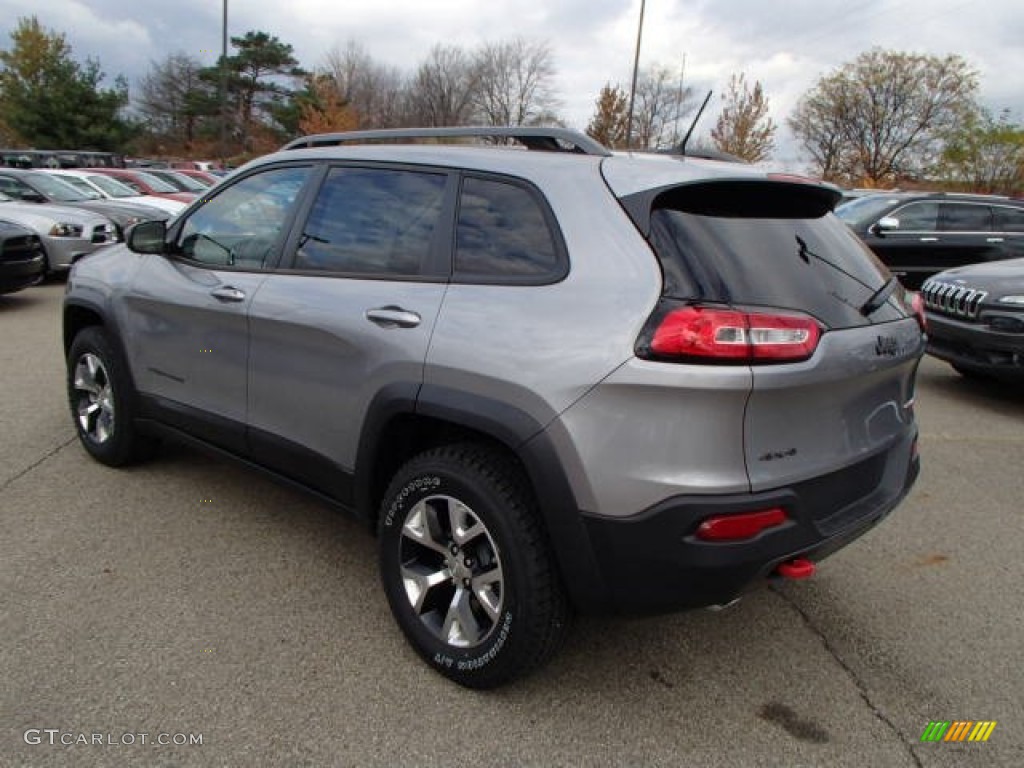 Billet Silver Metallic 2014 Jeep Cherokee Trailhawk 4x4 Exterior Photo #87731739