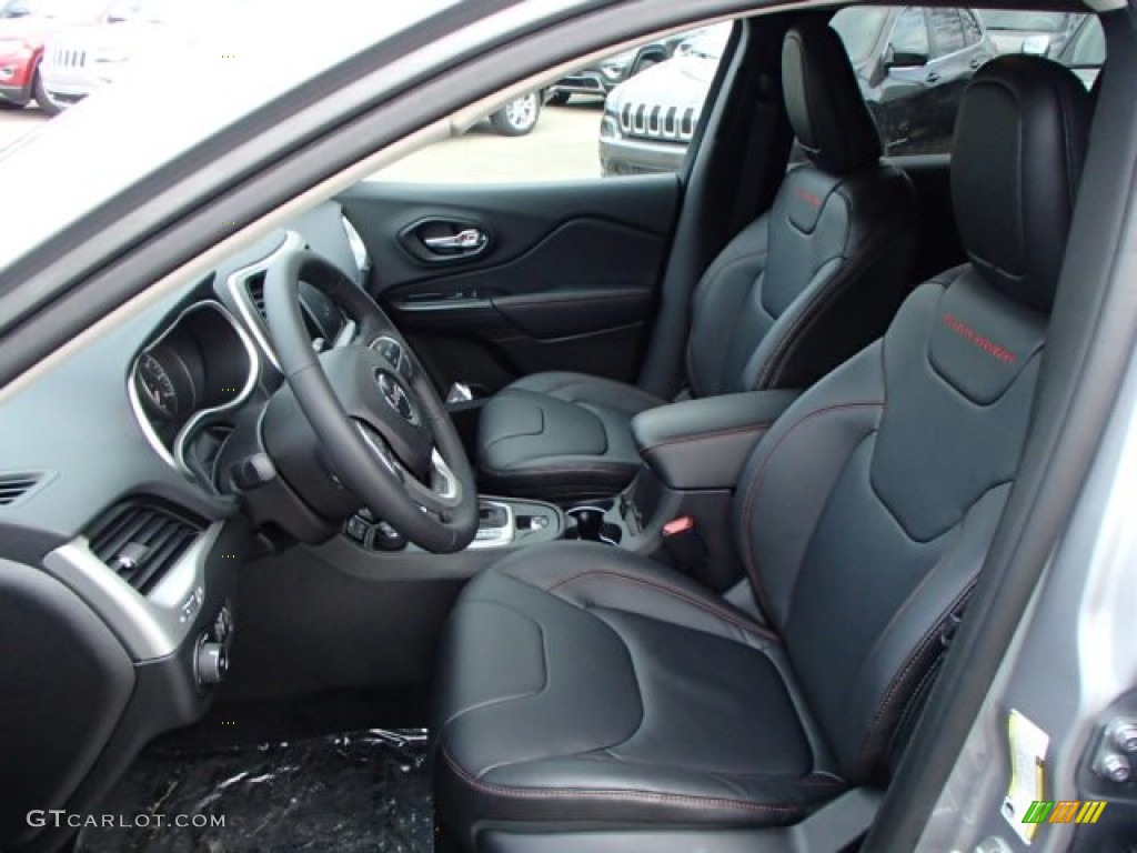2014 Jeep Cherokee Trailhawk 4x4 Front Seat Photo #87731781