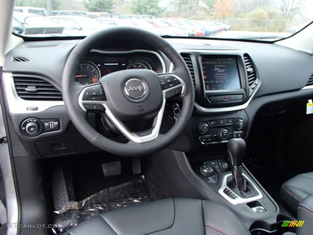 2014 Jeep Cherokee Trailhawk 4x4 Morocco - Black Dashboard Photo #87731823