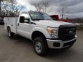 Oxford White 2013 Ford F250 Super Duty XL Regular Cab 4x4 Utility Truck Exterior