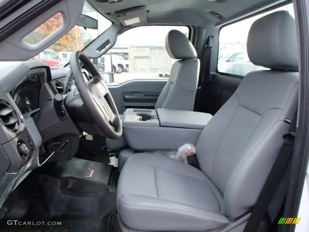 2013 Ford F250 Super Duty XL Regular Cab 4x4 Utility Truck Front Seat Photos