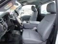 2013 Ford F250 Super Duty XL Regular Cab 4x4 Utility Truck Front Seat