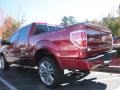 2013 Ruby Red Metallic Ford F150 Limited SuperCrew 4x4  photo #2