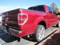 2013 Ruby Red Metallic Ford F150 Limited SuperCrew 4x4  photo #3