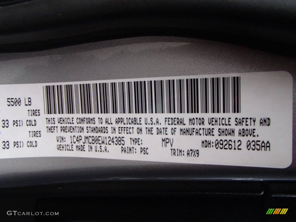 2014 Jeep Cherokee Latitude 4x4 Parts Photos