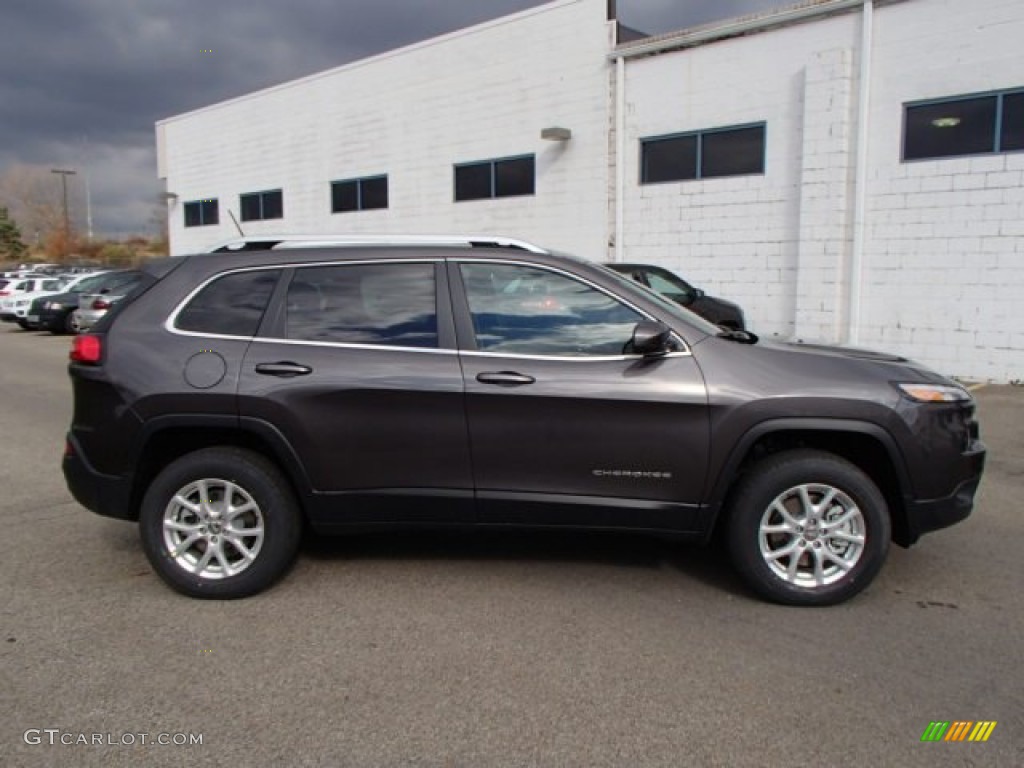 Granite Crystal Metallic 2014 Jeep Cherokee Latitude 4x4 Exterior Photo #87732536