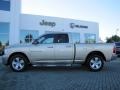 2011 White Gold Dodge Ram 1500 Big Horn Quad Cab  photo #2