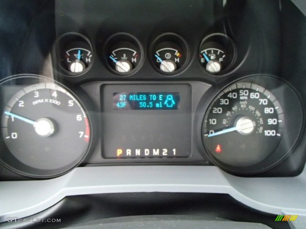 2014 Ford F250 Super Duty XL SuperCab 4x4 Utility Truck Gauges Photos