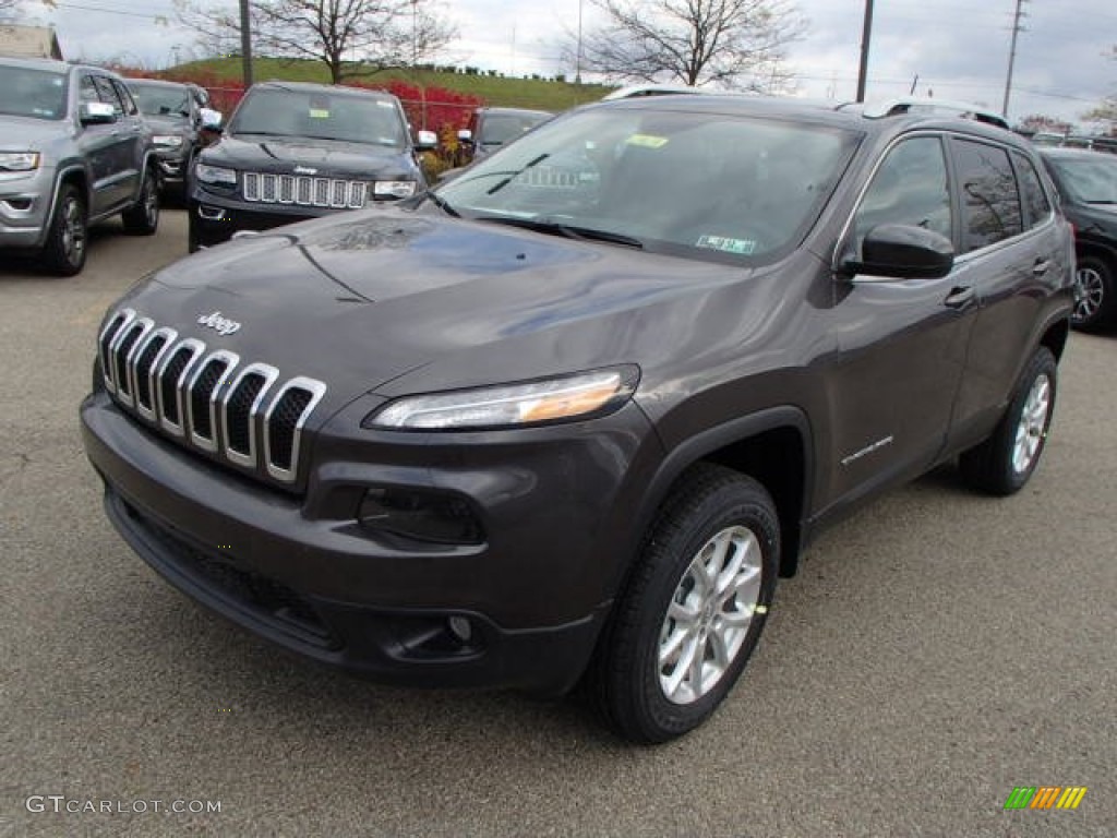 Granite Crystal Metallic 2014 Jeep Cherokee Latitude 4x4 Exterior Photo #87732921