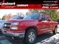 2006 Victory Red Chevrolet Silverado 1500 LS Extended Cab  photo #1