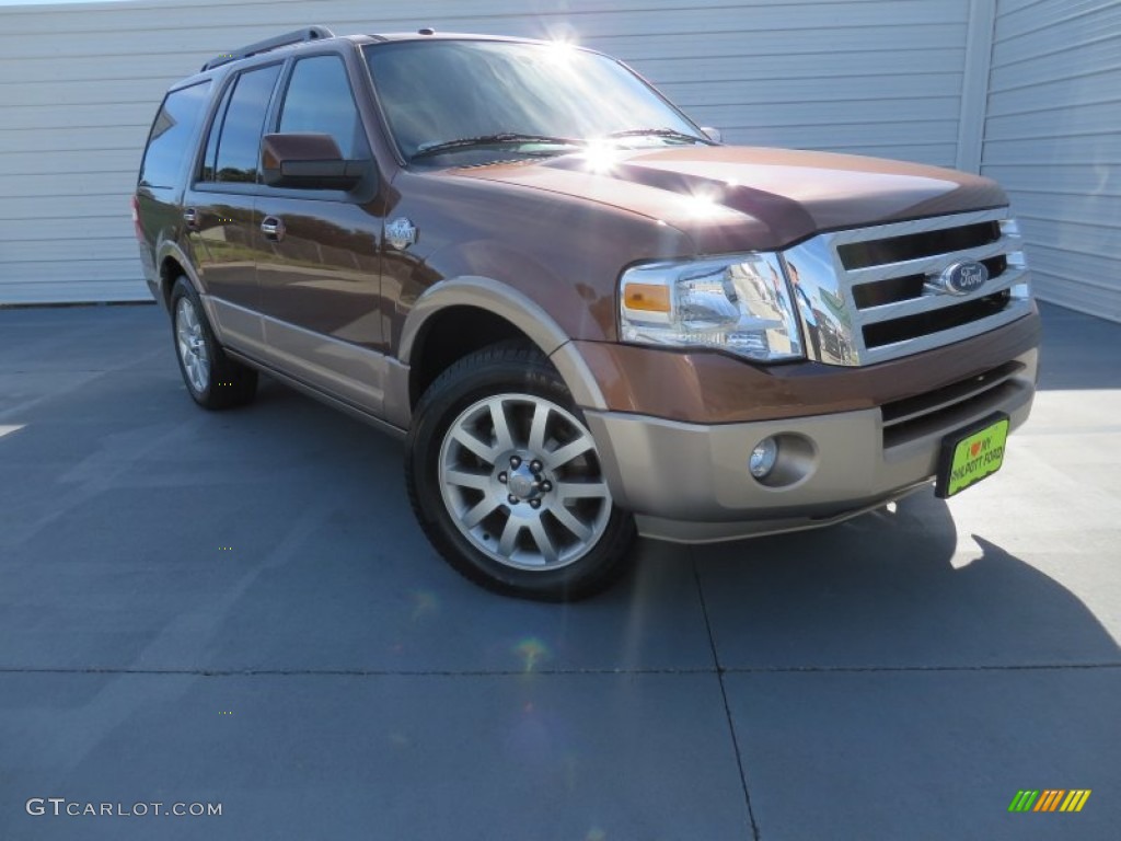 2011 Expedition King Ranch - Golden Bronze Metallic / Chaparral Leather photo #2