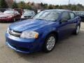 Blue Streak Pearl 2014 Dodge Avenger SE Exterior