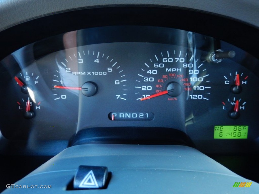 2005 F150 XLT SuperCab - Black / Medium Flint/Dark Flint Grey photo #22