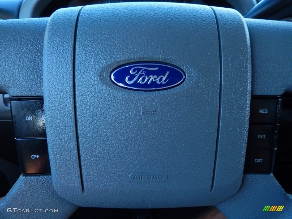 2005 F150 XLT SuperCab - Black / Medium Flint/Dark Flint Grey photo #24