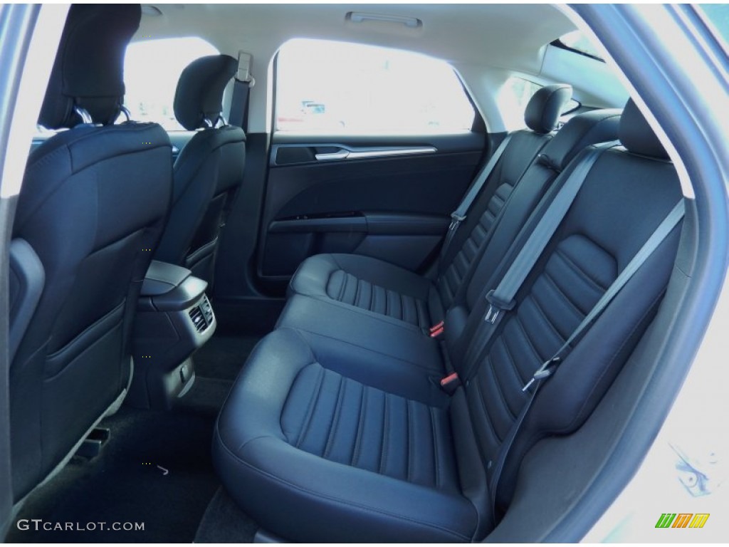 2014 Ford Fusion Hybrid SE Rear Seat Photo #87735105