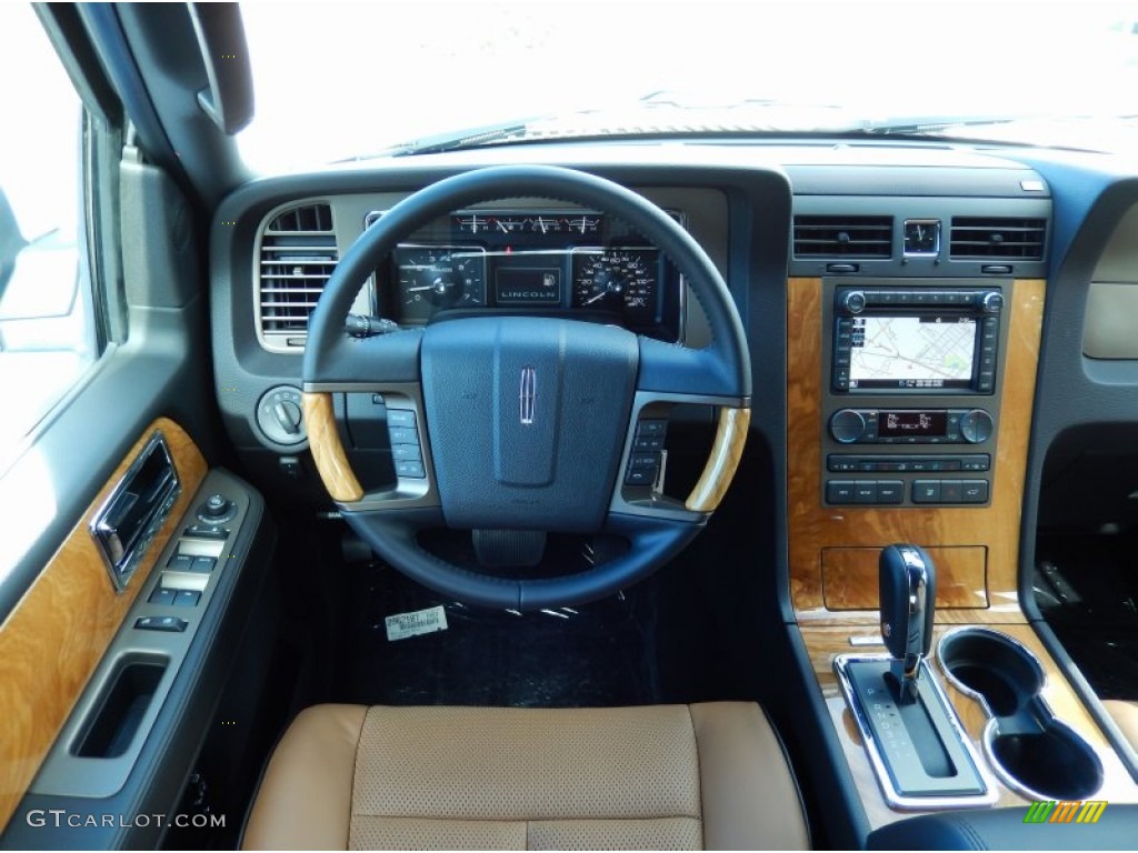 2014 Lincoln Navigator 4x2 Monochrome Limited Edition Canyon Dashboard Photo #87735465