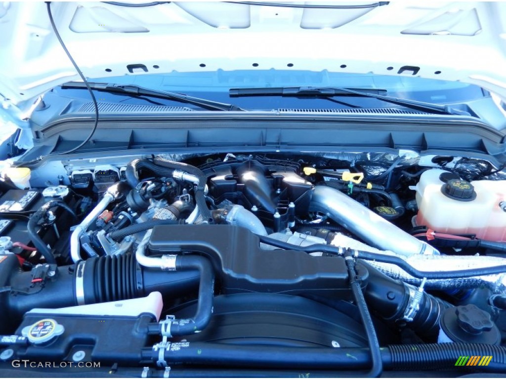 2014 F350 Super Duty XL Crew Cab Dually - Oxford White / Steel photo #11