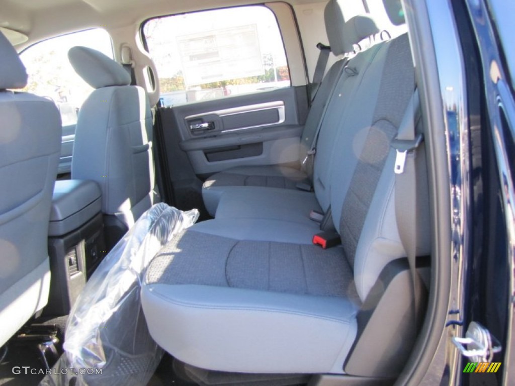 2014 2500 Big Horn Crew Cab 4x4 - True Blue Pearl Coat / Black/Diesel Gray photo #8