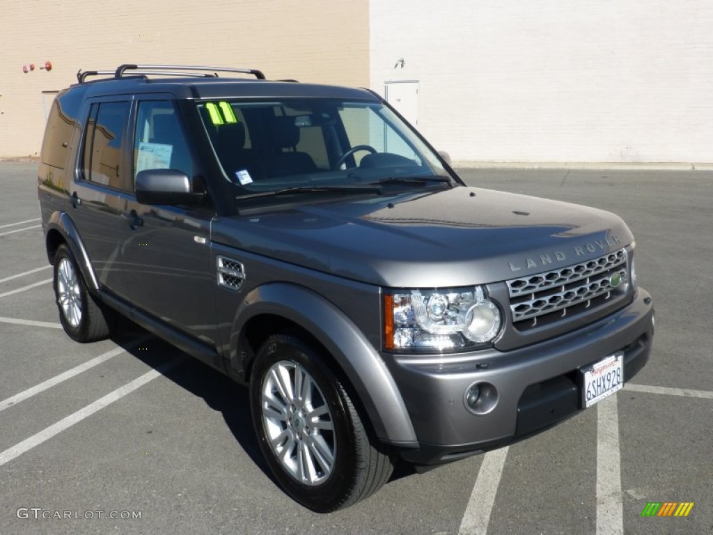 2011 LR4 HSE LUX - Stornoway Grey Metallic / Ebony/Ebony photo #1